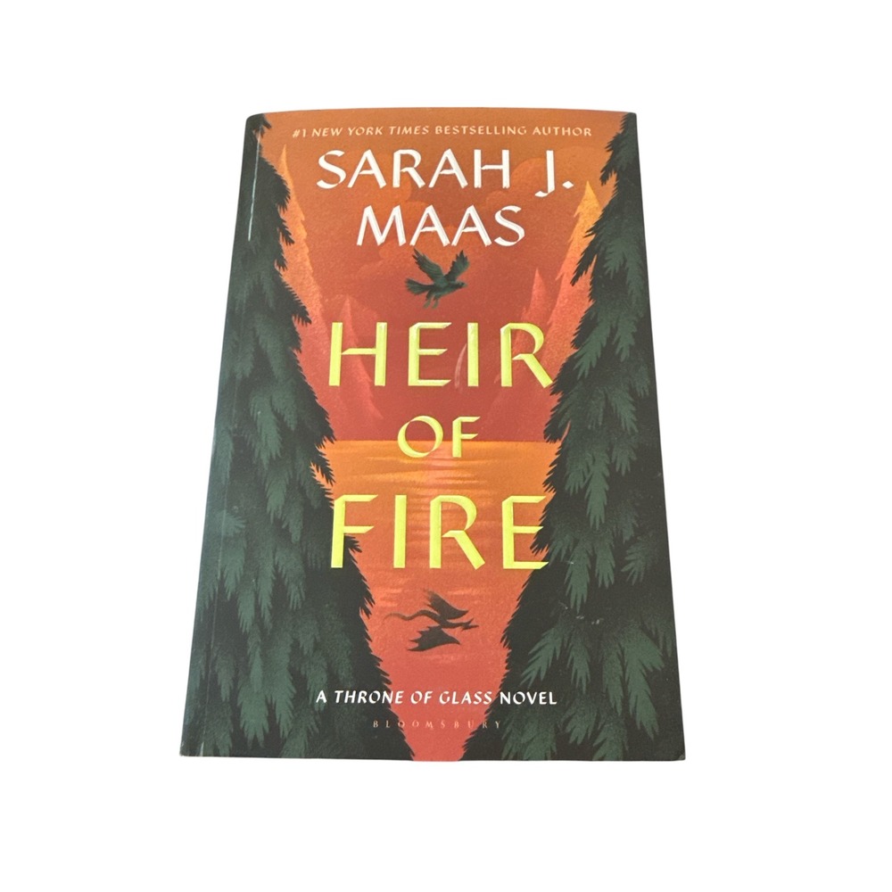 Heir of Fire Sarah J Maas Throne of Glass Book 3 Paperback Bloomsbury Fantasy
